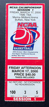 Load image into Gallery viewer, 2000 NCAA Championship Basketball Tickets Marine Midland Arena