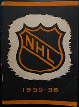 Load image into Gallery viewer, 1955-56 Vintage NHL Hockey Original Six Media Guide Montreal Canadiens Retro