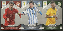 Load image into Gallery viewer, 2014 Panini Prizm World Cup Complete Base Set 200 Soccer Cards Messi + Ronaldo