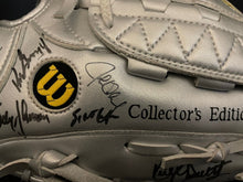 Load image into Gallery viewer, 1993 MLB AL All-Star Team Signed x29 Silver Baseball Glove Puckett Autograph JSA