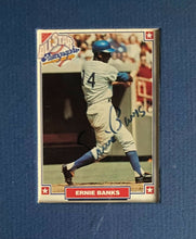 Load image into Gallery viewer, 1993 Signed Framed MLB Baseball All-Star Autographs Cards Ernie Banks + 5 HOFers