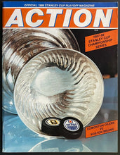 Load image into Gallery viewer, 1988 NHL Hockey Stanley Cup Program Wayne Gretzky Last Game With Edmonton Oilers