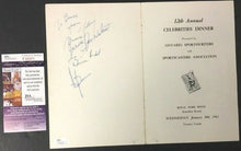 Load image into Gallery viewer, 1963 Ontario Sports Writers Celebrity Dinner Autographed Program JSA Signed
