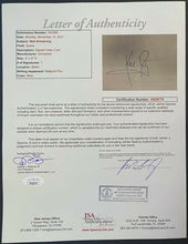 Load image into Gallery viewer, Neil Armstrong Autographed Signed Index Card 1st Man On The Moon NASA JSA LOA