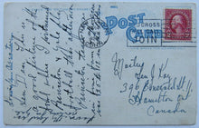 Load image into Gallery viewer, 1926 Yale Bowl Football Game Stadium Postcard New Haven Vintage Stamp Posted