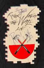 Load image into Gallery viewer, Roger Waters + Snowy White Autographed Pink Floyd The Wall Concert T-Shirt JSA