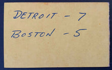 Load image into Gallery viewer, 1968 Detroit Olympia Hockey Program + Game Ticket Red Wings vs Boston Bruins