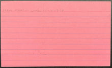 Load image into Gallery viewer, Steve Martin Autographed Signed Index Card JSA Authenticated Actor Comedian