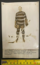 Load image into Gallery viewer, 1927 Vintage NHL Photo Hockey HOF Jack Adams Ottawa Senators Detroit Cougars