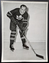 Load image into Gallery viewer, Circa 1940 Type 1 Sweeney Schriner Photo Toronto Maple Leafs NHL Hockey Vintage