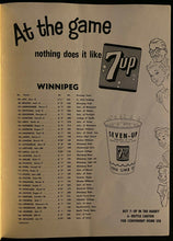 Load image into Gallery viewer, 1962 Vintage Football Program Fog Bowl Hamilton Tiger Cats Winnipeg Blue Bombers