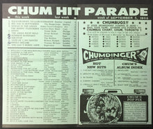 Load image into Gallery viewer, 1966 Chum Chart Survey Radio Music Maple Leaf Gardens Beatles Top Of Chart
