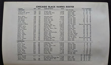 Load image into Gallery viewer, 1972-73 NHL Hockey Vintage Chicago Black Hawks Media Guide Blackhawks Yearbook