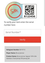 Load image into Gallery viewer, Bruce Jenner Autographed 1976 USA Track Jersey Signed Caitlyn Jenner COA