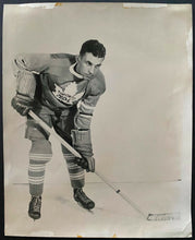 Load image into Gallery viewer, Vintage Joe Primeau Photo Toronto Maple Leafs "Kid Line" Member NHL Hockey