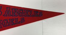Load image into Gallery viewer, 1960's Los Angeles Angels Baseball Felt Pennant Vintage MLB Full Size 30"