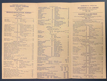 Load image into Gallery viewer, 1930's Jack Dempsey Restaurant Menu From Broadway Bar + Cocktail Lounge Boxing