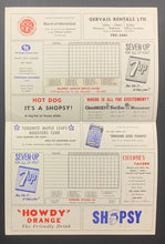 Load image into Gallery viewer, 1967 Toronto Maple Leaf Baseball Club Program / Scorecard From Final Season