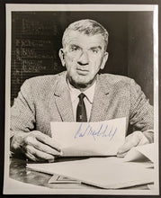 Load image into Gallery viewer, 1960's Carl Hubbell Autographed Vintage Photo Signed MLB Baseball HOFer 8x10