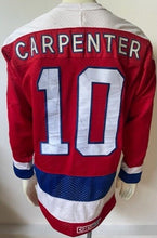 Load image into Gallery viewer, Bobby Carpenter #10 Washington Capitals Vintage NHL Hockey Jersey CCM