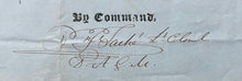 Load image into Gallery viewer, Governor General Province Of Canada Signed Autographed Commission Earl Elgin JSA
