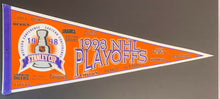 Load image into Gallery viewer, 1998 NHL Stanley Cup Playoffs Detroit Red Wings Hockey Pennant Vintage