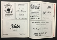 Load image into Gallery viewer, 1984 Boxing Champion Young Corbett III Souvenir Program Boxer Magazine