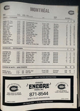 Load image into Gallery viewer, 1979 Montreal Forum Unscored Program Canadiens Central Red Army Hockey VTG NHL