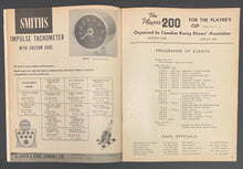 Load image into Gallery viewer, 1964 Mosport Players 200 Formula Race Program Jim Clark Dan Gurney