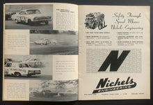 Load image into Gallery viewer, 1962 Sept 16 250 Mile Late Model Stock Car Race Program Milwaukee Wisconsin