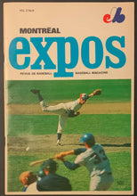 Load image into Gallery viewer, 1970 Jarry Park Montreal Expos 2nd Season Last Home Game Baseball Program
