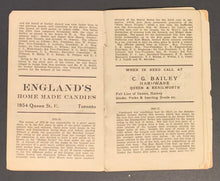 Load image into Gallery viewer, 1917-18 Vintage Toronto Beaches Hockey League Rule Book