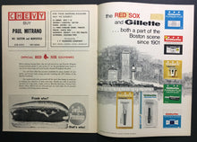 Load image into Gallery viewer, 1971 Fenway Park MLB Baseball Program Boston Red Sox vs Cleveland Indians