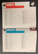 Load image into Gallery viewer, 2019 Canadian Open Championship Tennis Program Andreescu vs Williams