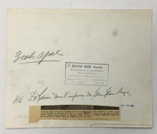 Load image into Gallery viewer, 1955 Photo Gerry McNeil Receiving New contract From Montreal Canadiens NHL