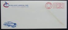 Load image into Gallery viewer, 1950s Rare Cleveland Arena Inc. Original Letter + Mailer AHL NBA Stadium