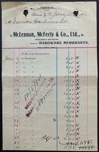 Load image into Gallery viewer, Rare Sales Ledger 1901 Dawson City Hardware Store Famous McLennan McFeely + Co