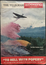 Load image into Gallery viewer, 1966 Weekend Magazine Full Page NHL Hockey Frank Mahovlich Toronto Maple Leafs