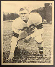 Load image into Gallery viewer, 1949 Cleveland Browns NFL Football Team Issued Photo Player Lin Houston Vintage