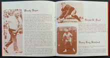 Load image into Gallery viewer, Yogi Berra Signed 1978 University Miami 1st Athletic Scholarship Roast Program