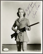Load image into Gallery viewer, Vintage Phyllis Coates of Superman Autographed Signed B&W Photo JSA Celebrity