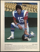 Load image into Gallery viewer, Circa 1980 CFL Montreal Alouettes 6 Photos Cousineau Ferragamo White Johnson