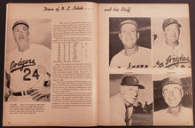 Load image into Gallery viewer, 1964 Official Los Angeles Dodgers Yearbook 1963 World Champions MLB Baseball
