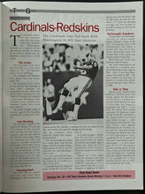 Load image into Gallery viewer, 1989 Sun Devil Stadium Phoenix Cardinals NFL Program + Ticket vs Redskins