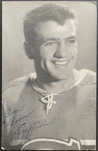 Load image into Gallery viewer, 1950s Boom Boom Geoffrion Autographed Montreal Canadiens Photograph Signed