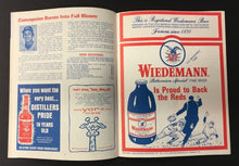 Load image into Gallery viewer, 1973 Cincinnati Reds Vs San Diego Padres Baseball Program River Front Stadium