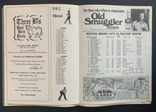Load image into Gallery viewer, 1976 Boston Garden Stanley Cup Playoff Program Game 3 Semi Final Series Bruins