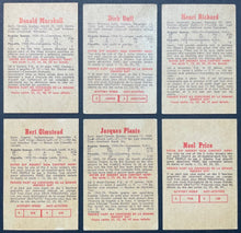 Load image into Gallery viewer, 1959-60 Parkhurst Hockey Cards Full Set NHL Punch Imlach Carl Brewer Vintage HOF