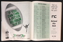 Load image into Gallery viewer, 1967 NFL Football Program Memorial Stadium Baltimore Colts vs Dallas Cowboys Vtg