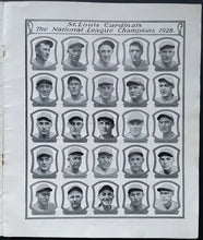 Load image into Gallery viewer, 1928 World Series Program Yankee Stadium New York Yankees St.Louis Cardinals MLB